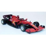 Signature Bburago Ferrari SF21 NO55 Sainz BB18-36828S 1:43 – Hledejceny.cz