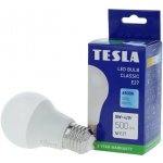 Tesla LED žárovka BULB, E27, 5W, 230V, 500lm, 25 000h, 6500K studená bílá – Hledejceny.cz