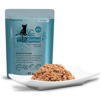 Petnature Catz Finefood 13 sleď & krevety 85 g