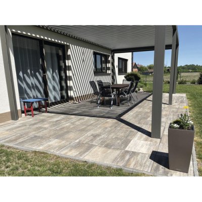 Semmelrock Zahradní dlaždice Elegant bílohnědočerná, 40 x 40 x 4 cm – Zboží Dáma Semmelrock Zahradní dlaždice Elegant bílohnědočerná, 40 x 40 x 4 cm – Zboží Dáma