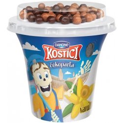 Danone Kostíci Čokoparta jogurt vanilkový 107 g
