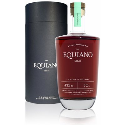 Equiano Rum 43% 0,7 l (tuba) – Hledejceny.cz