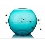 Skloglass Horoskop Váza 180mm BÝK Barvy: Křišťál – Hledejceny.cz