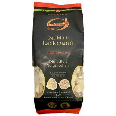 Lackmann Pelmeně Imperskie hovezi / kureci 900 g – Hledejceny.cz