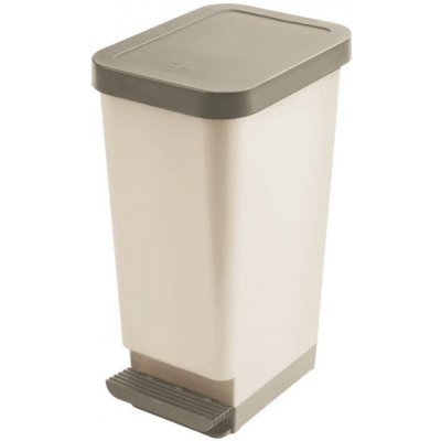 Tontarelli Odpadkový koš pedálový Moda 45 l stříbrnošedá 8104314A6N – Zbozi.Blesk.cz