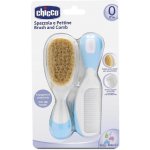 Chicco Baby Moments hřeben na vlasy pro miminka + kartáč na vlasy pro miminka – Sleviste.cz