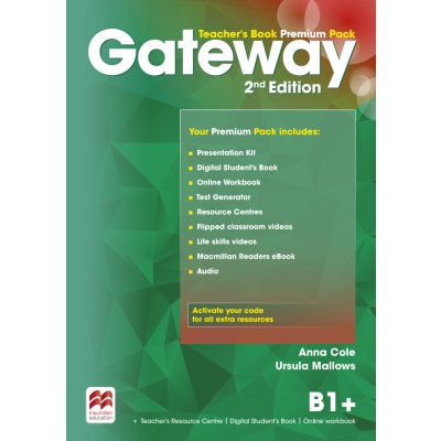 Gateway 2nd Edition B1+ Teacher´s Book Premium Pack – Zbozi.Blesk.cz