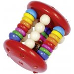 Heimess Chrastítko Hračka do ruky Váleček duhová klec – Zboží Dáma