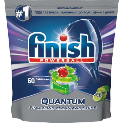 Finish Quantum tablety do myčky nádobí Apple Lime Blast 60 ks – Zbozi.Blesk.cz