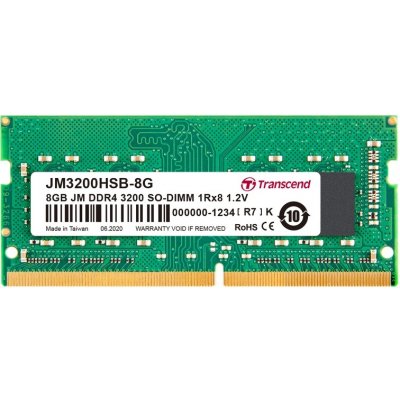 Transcend DDR4 8GB 3200MHz CL22 JM3200HSB-8G – Hledejceny.cz