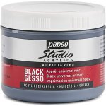 Univerzální černý akrylový šeps STUDIO GESSO PÉBÉO 500 ml – Zboží Dáma