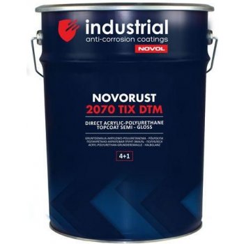 Industrial binder Novorust 2070 přímý polyuretan pololesk 8,5l