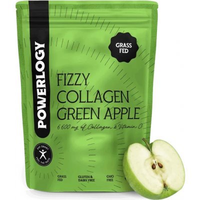 Powerlogy Fizzy Collagen Green Apple 300 g – Hledejceny.cz