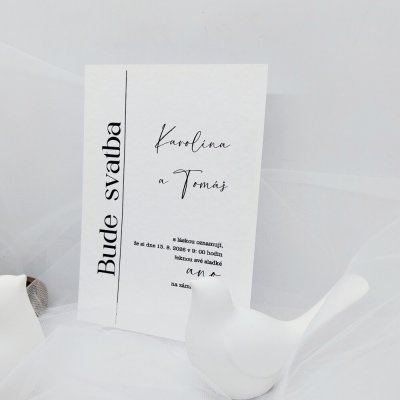 Svatební oznámení Bude svatba 1 – Sleviste.cz