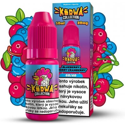 Kurwa Collection Blueberry Cherry Cranberry 10 ml 20 mg – Zboží Mobilmania