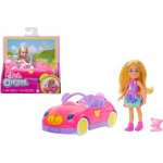 Mattel Barbie Chelsea s blond vlasy medvídkové autíčko a medvídek HXN05 – Sleviste.cz
