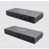 Dokovací stanice a replikátor portů i-Tec Thunderbolt 4 Dual Display Docking Station + Power Delivery 96W TB4DUALDOCKPD