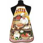 Forbyt Zástěra kuchyňská Pizza béžová – Zboží Dáma