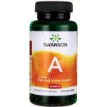 Swanson Vitamin A 10000 IU 250 softgels – Hledejceny.cz