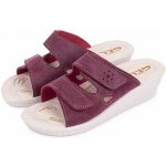 Vlnka dámské gelové nazouváky na klínku Milena červená – Hledejceny.cz