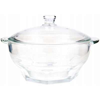 Luminarc Granity – Průhledná polévková mísa s víkem 2,5 l 33126 – Zboží Mobilmania