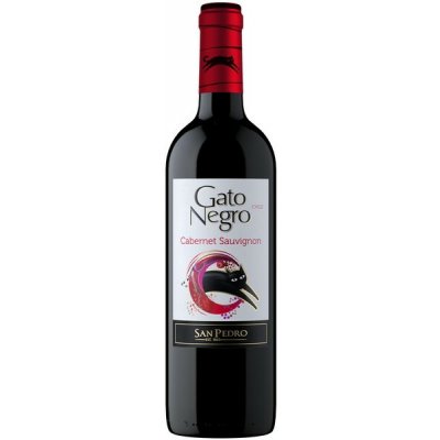 Gato Negro Cabernet Sauvignon 13% 0,75 l (holá láhev) – Zboží Dáma