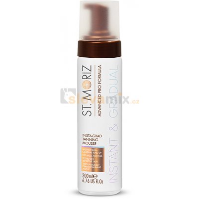 ST. MORIZ Insta-Grad Tanning Mousse samoopalovací pěna pro postupné opálení 200ml – Zboží Dáma