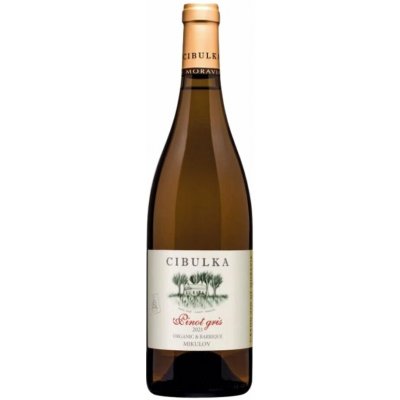 Cibulka Pinot Gris Výběr z hroznů - barrique 13% 0,75 l (holá láhev) – Hledejceny.cz