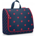 Reisenthel Toiletbag Mixed dots red Toaletní taštička XL – Zboží Mobilmania