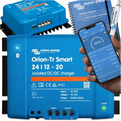 Victron Energy Orion-Tr Smart DC-DC 24 / 12-20 (240W) – Zboží Živě