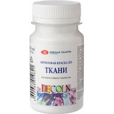 Decola barva na textil 100 ml bílá – Zboží Dáma