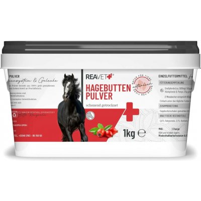 REAVET 100% čisté šípky pro koně prášek 1 kg – Hledejceny.cz