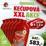 ZP Mikulčice SADA KEČUPŮ 6x Kečup jemný 1,5 kg – Zboží Dáma