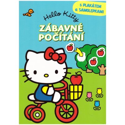 Hello Kitty - Zábavné počítání s plakátem a samolepkami – Zbozi.Blesk.cz