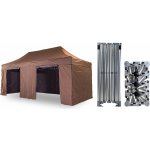 TENTino BIG HEXAGON 3x6 m 10A HNĚDÁ 4 nohy – Hledejceny.cz