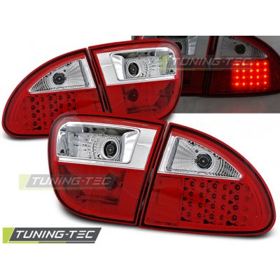 Tuning-Tec Zadní čirá LED světla Seat Leon I (1999 - 2006) - červené – Hledejceny.cz