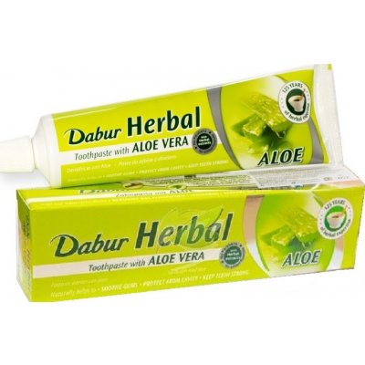 Dabur Ajurvédská zubní pasta s Aloe Vera 100 ml – Zbozi.Blesk.cz