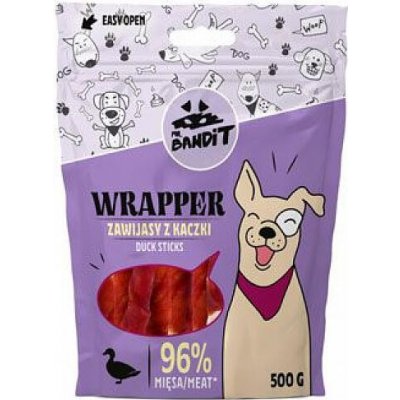 VetExpert Mr.Bandit pochoutka WRAPPER tyč.kachna 500 g – Hledejceny.cz