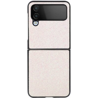 Pouzdro Glitter Case Samsung Galaxy Z Flip 4 bílé