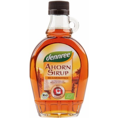 Dennree Sirup javorový Grade A světlý 250 ml