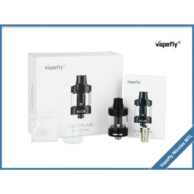 Vapefly Nicolas MTL clearomizér Černá 3ml