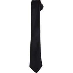 Premier Tenká kravata Slim černá