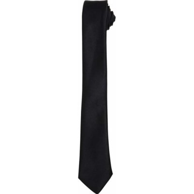Premier Tenká kravata Slim černá – Zboží Mobilmania