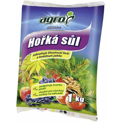 Agro Hnojivo minerální Hořká Sůl 1 kg – Zbozi.Blesk.cz