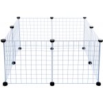 JK ANIMALS kovová ohrádka pro morčata a zakrslé králíky 36 × 36 cm 8 dílů – Hledejceny.cz