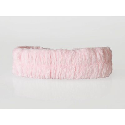 XPOSE® Kosmetická čelenka ARIA - růžová, Mikroplyš – Zboží Dáma