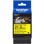 BROTHER Černá na žluté 2,1 cm x 1,5 m HSE651E – Zboží Mobilmania