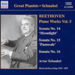 Schnabel, Artur - Beethoven - Piano Works Vol. 5 – Hledejceny.cz