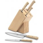 Blok na nože Lion Sabatier, 664387 VERNEUIL, blok na nože + 5 nožů Broceliande, bukové dřevo – Hledejceny.cz
