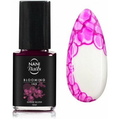 NANI zdobící lak Blooming INK 12 ml Sugar Blush – Zboží Dáma